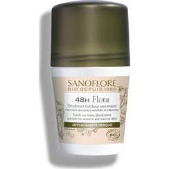 Sanoflore Nuage De Fraîcheur Déodorant Efficacité 24h Roll On Bio 50ml