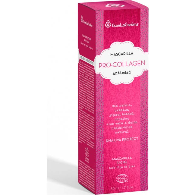 Esential Arôms Tissue Mask Pro Collagen Facial Mask 12 Unités