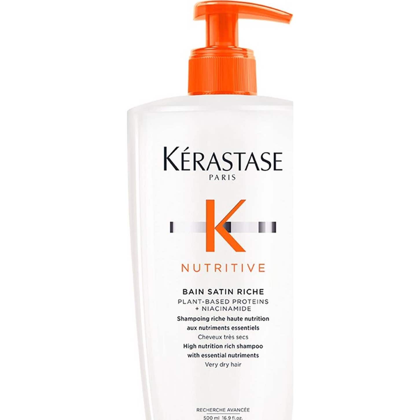 Kérastase Nutritive Bain Satin Riche Shampoing Cheveux Très Secs 500ml