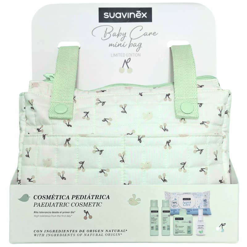 Suavinex Baby Care Mini Bag Set Vert