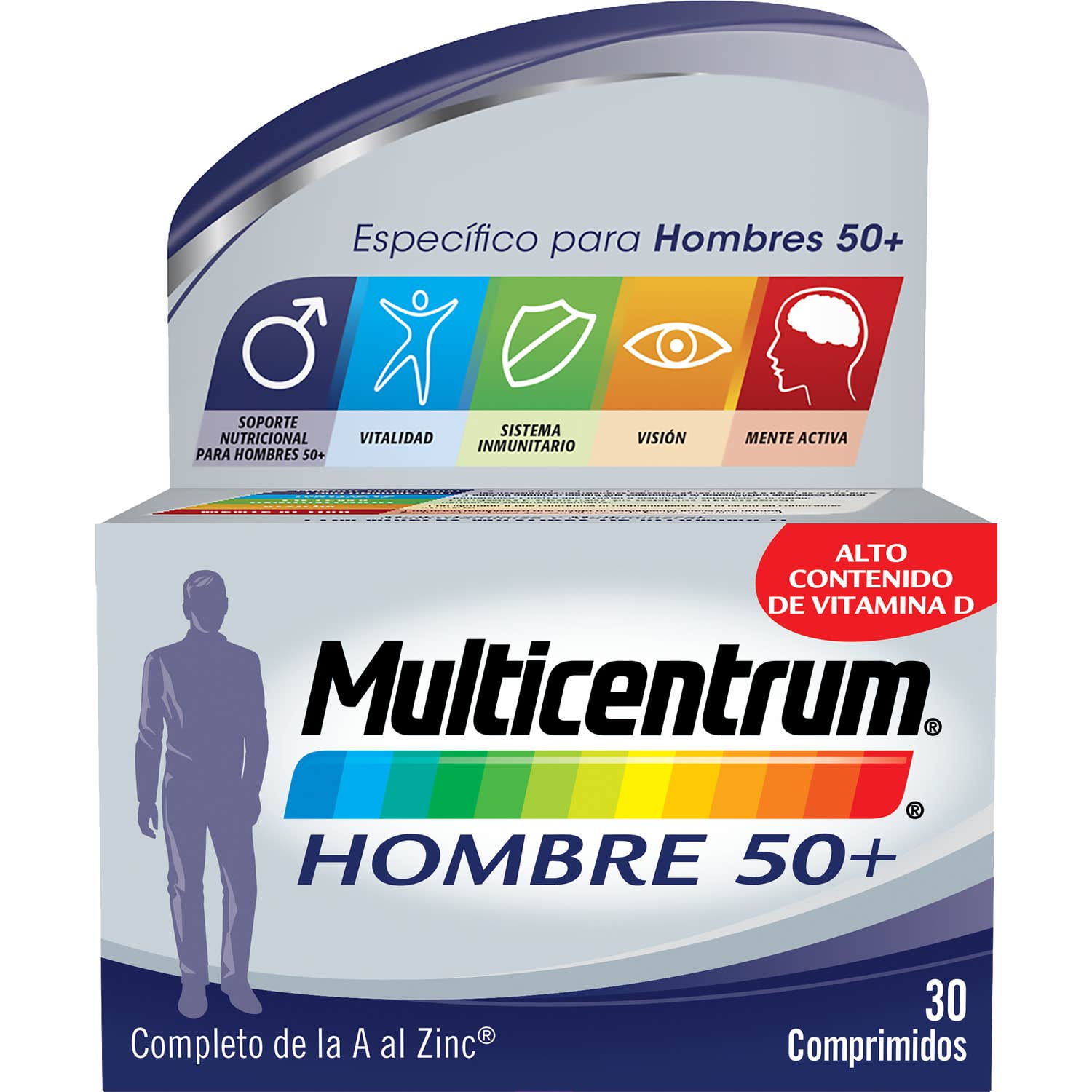 Centrum Hommes 50+ 30 comprimés
