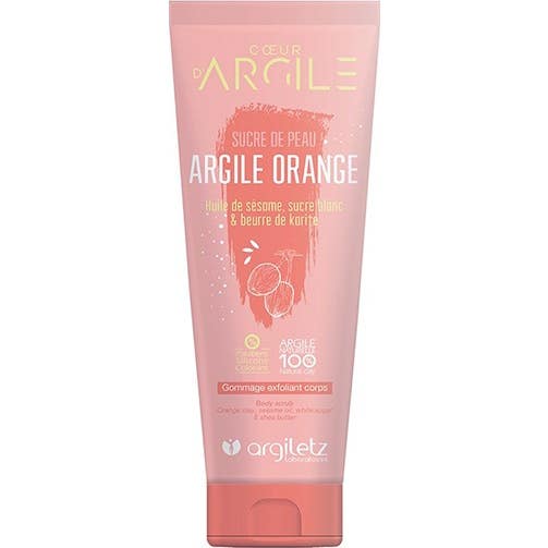 Orange/Blanc Argiletz Nectar Exfoliant Corps 200Ml