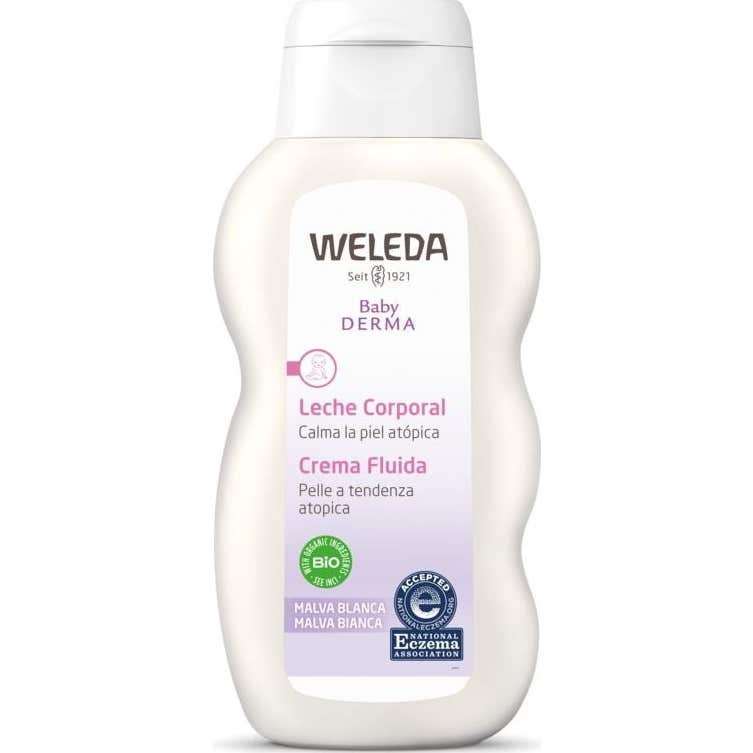Weleda Lait Corporel Mauve Blanche 200 ml