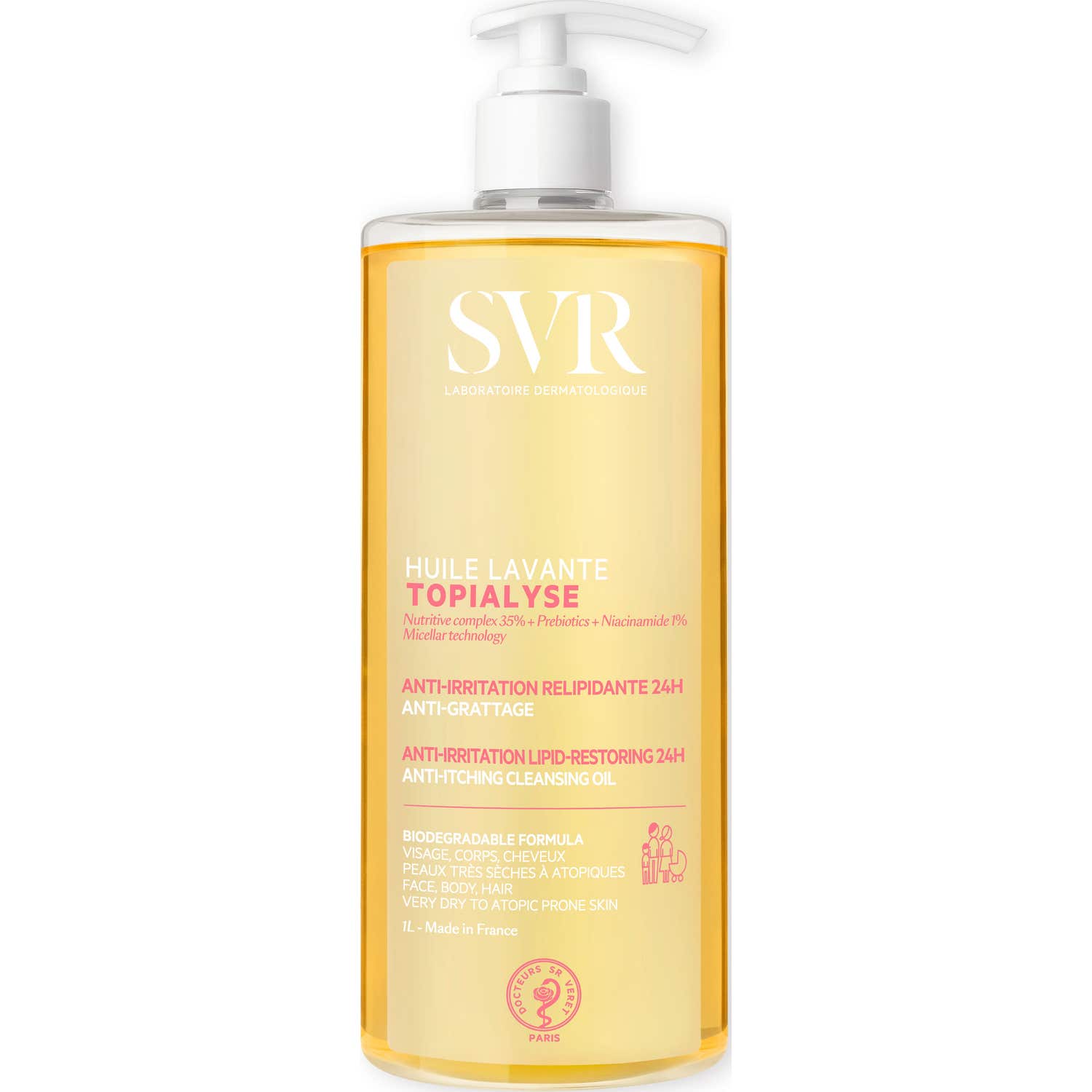 SVR Topialyse Huile Lavante Micellaire 1L