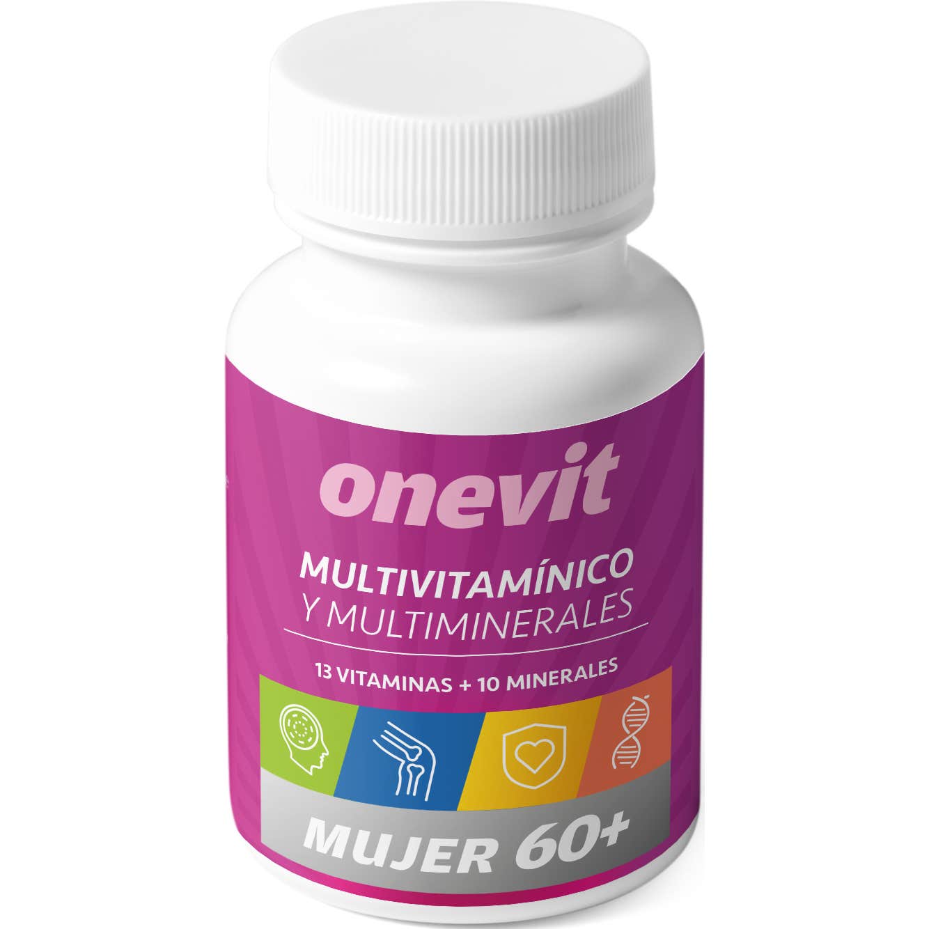 Onevit Multivitamines Femme 60+ 45 Gélules