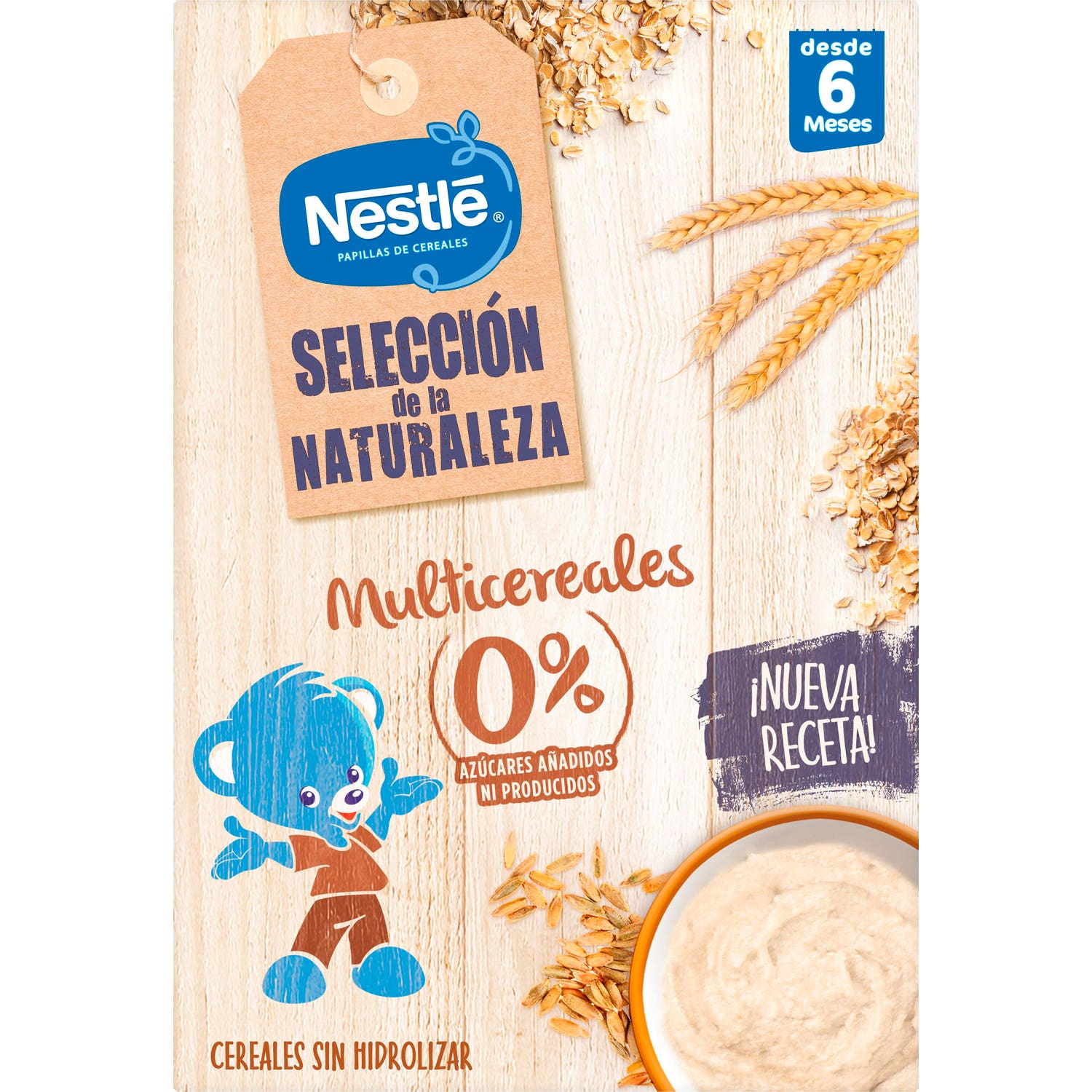 Nestle Cereales Seleccion Naturalera Multicereales 330g