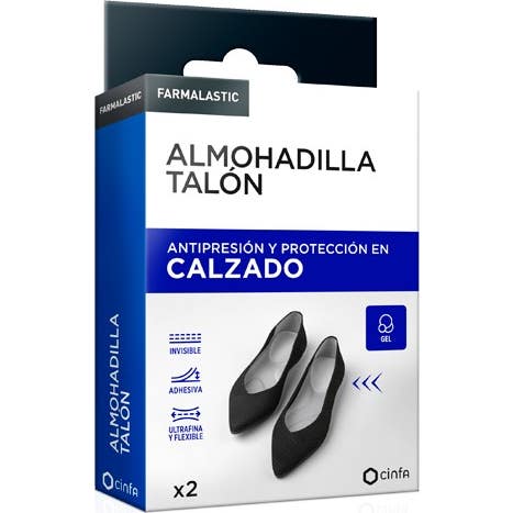 Farmalastic Pad Talon Taille Unique 2uts