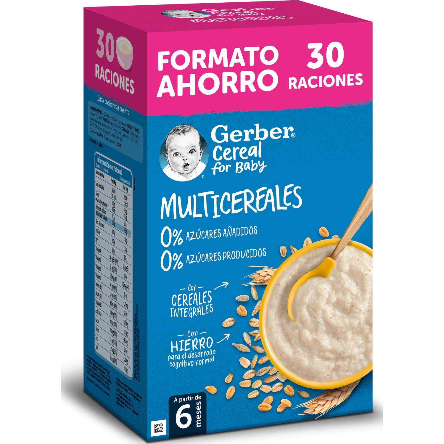 Gerber Multicereales 0% 0% 510g