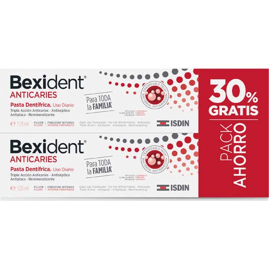 Bexident Duplo Anticaries Pâte 2X125Ml