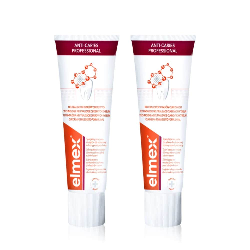 Elmex Anti-Caries Professional Dentifrice 2x100ml