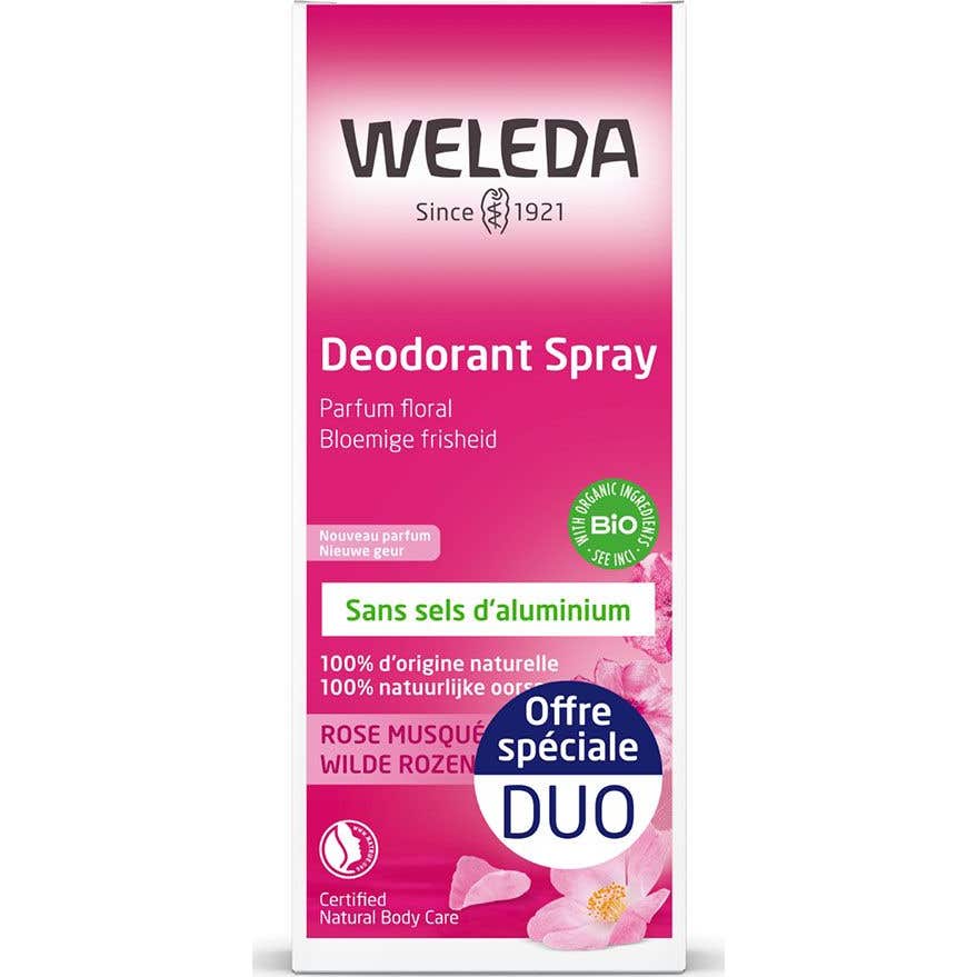 Weleda Rose Damas d‚odorant 2 x 100 ml