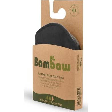 Bambaw Serviette Hygiénique Lavable Flux Modéré 1 Unité