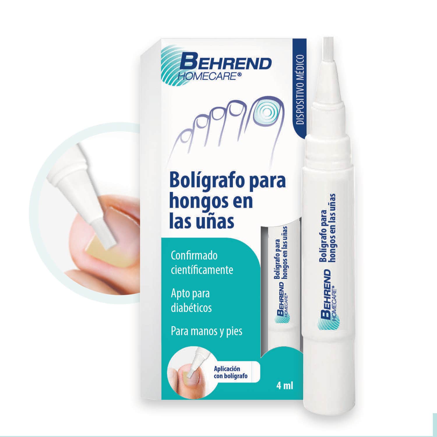 Behrend Stylo pour Ongles Mycoses 4ml