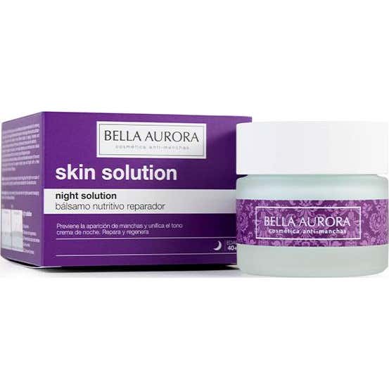 Bella Aurora Night Solution Baume Nourrissant Réparateur 50 ml