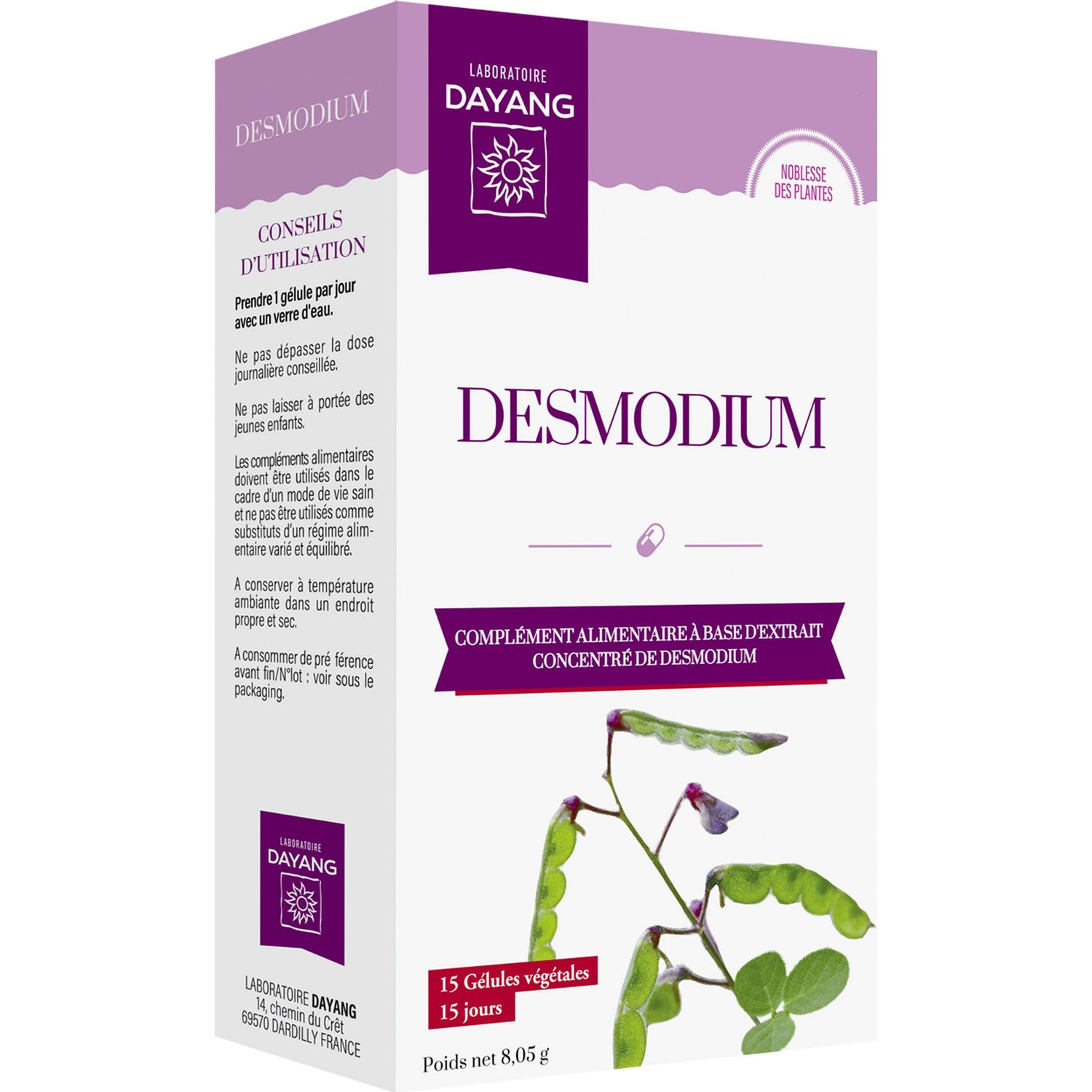 Dayang Desmodium 15 Gélules