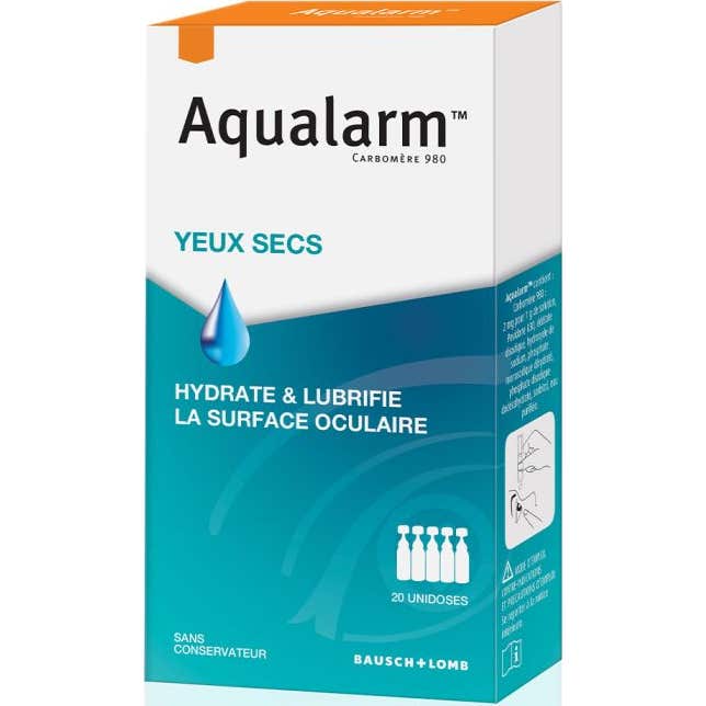 Aqualarm Yeux Sec 20uts