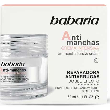 Babaria Crème intensive anti-taches anti-rides 50Ml