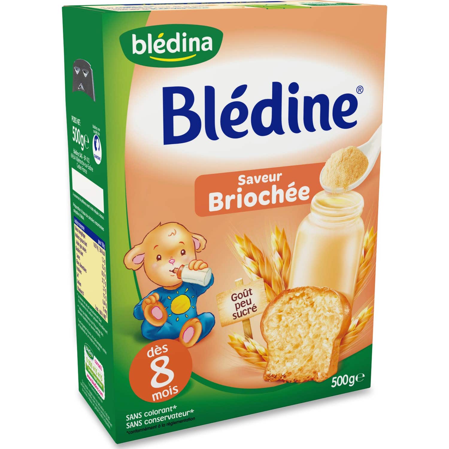 Blédina Saveur Briochee 8 mois 500g