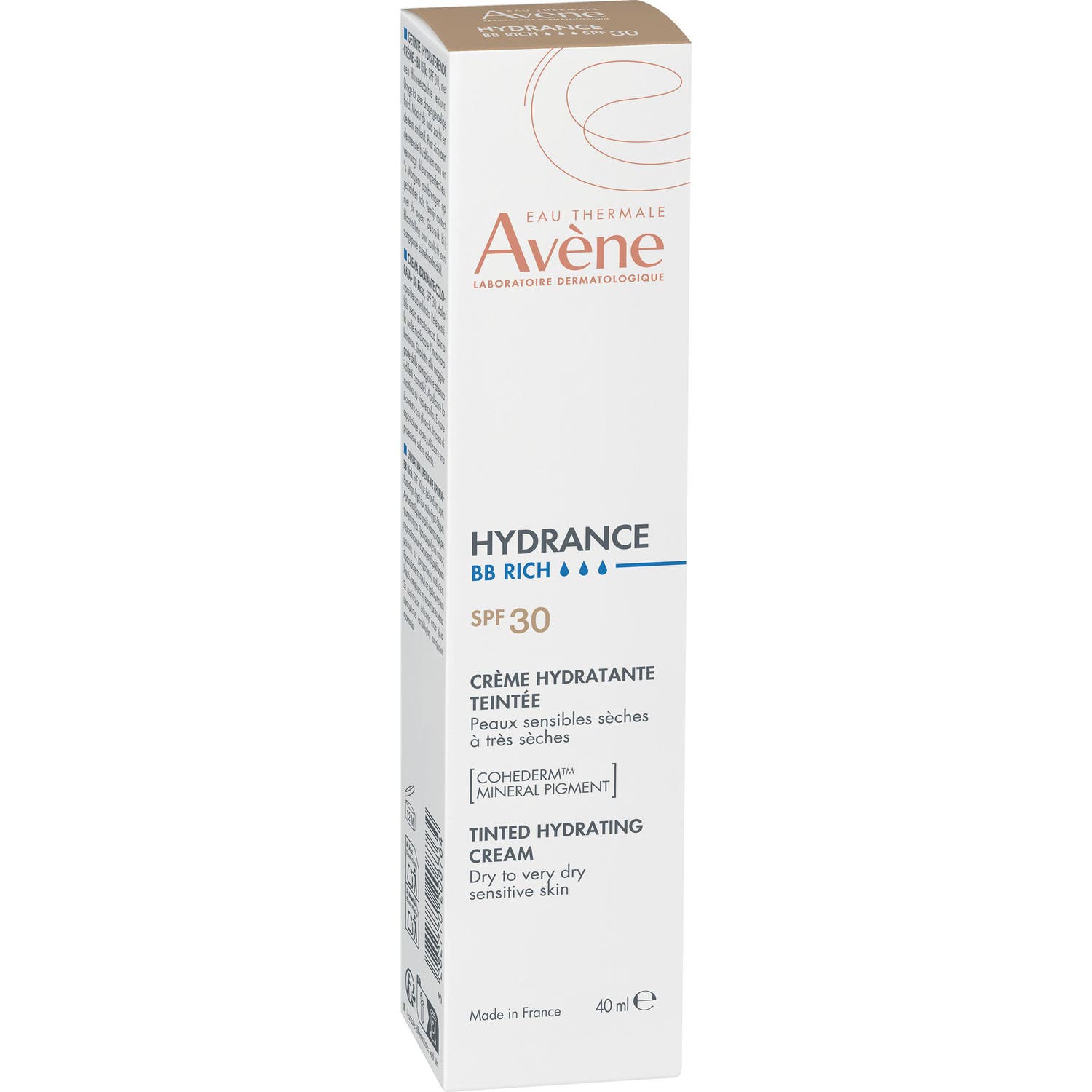 Avène Hydrance BB Riche Crème Hydratante Teintée SPF30 40 ml