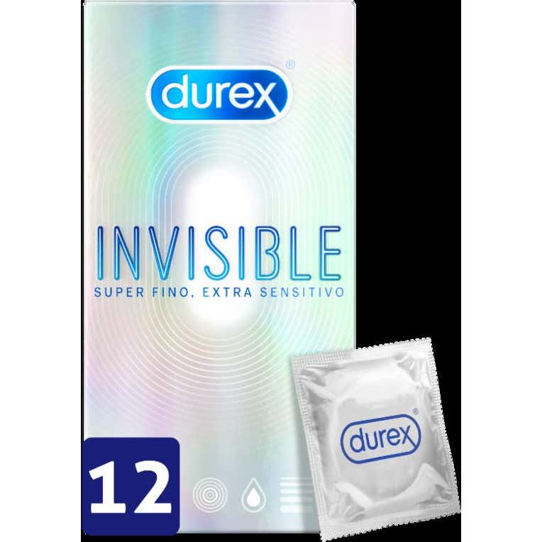 Durex® Invisible extra fin extra lubrifié 12pcs
