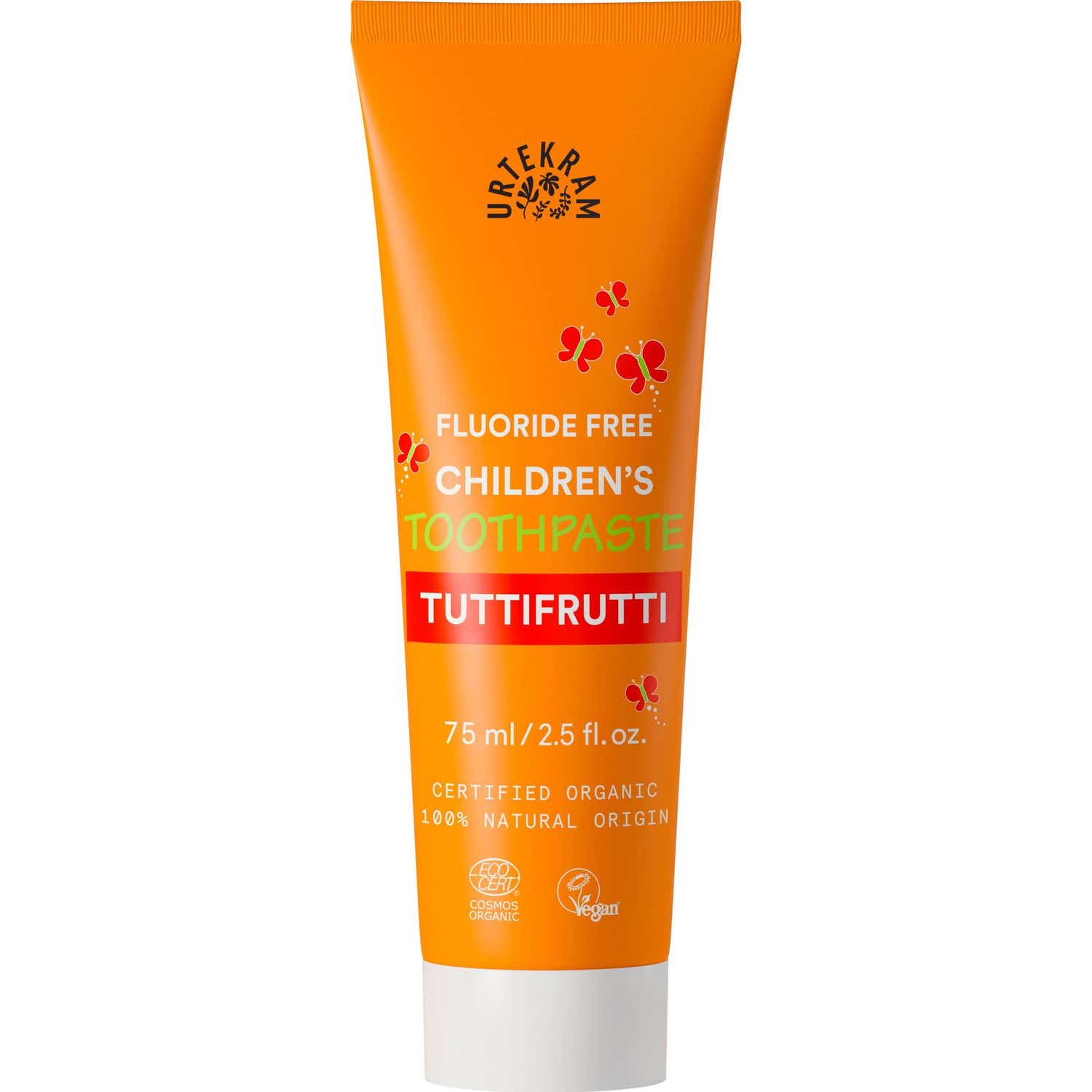 Urtekram Children Tuttifrutti Toothpaste Kids 75 ml