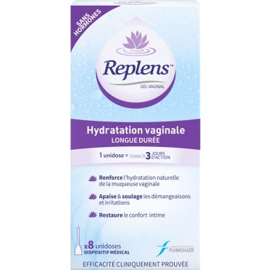 Replens Gel Vaginal 8 Unidoses