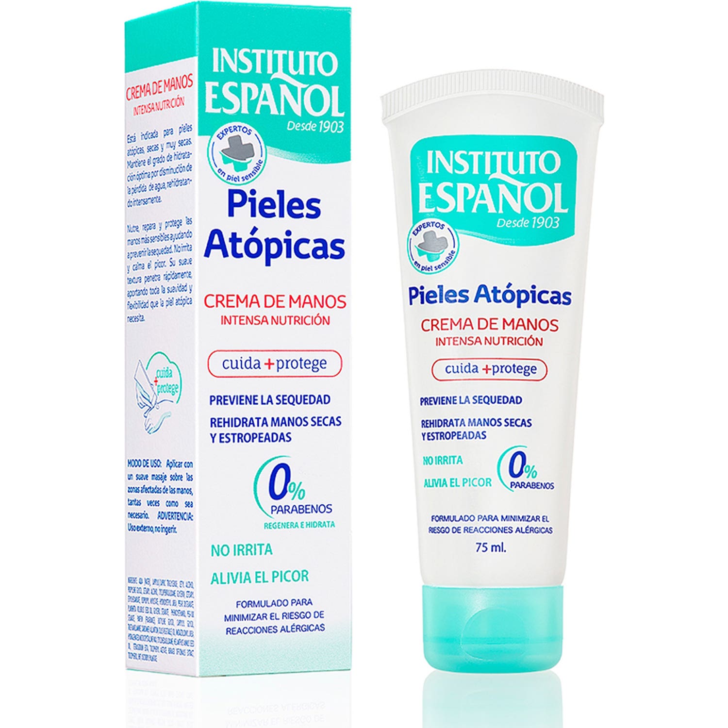 Instituto Español Peaux Atopiques Crème Mains75ml