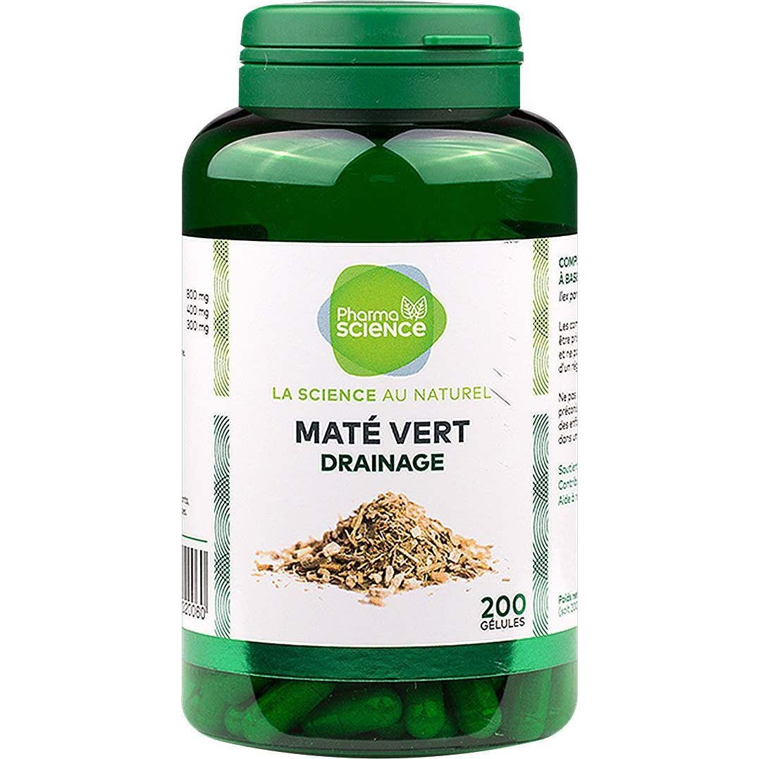 Pharmascience Maté Vert 200 Gélules