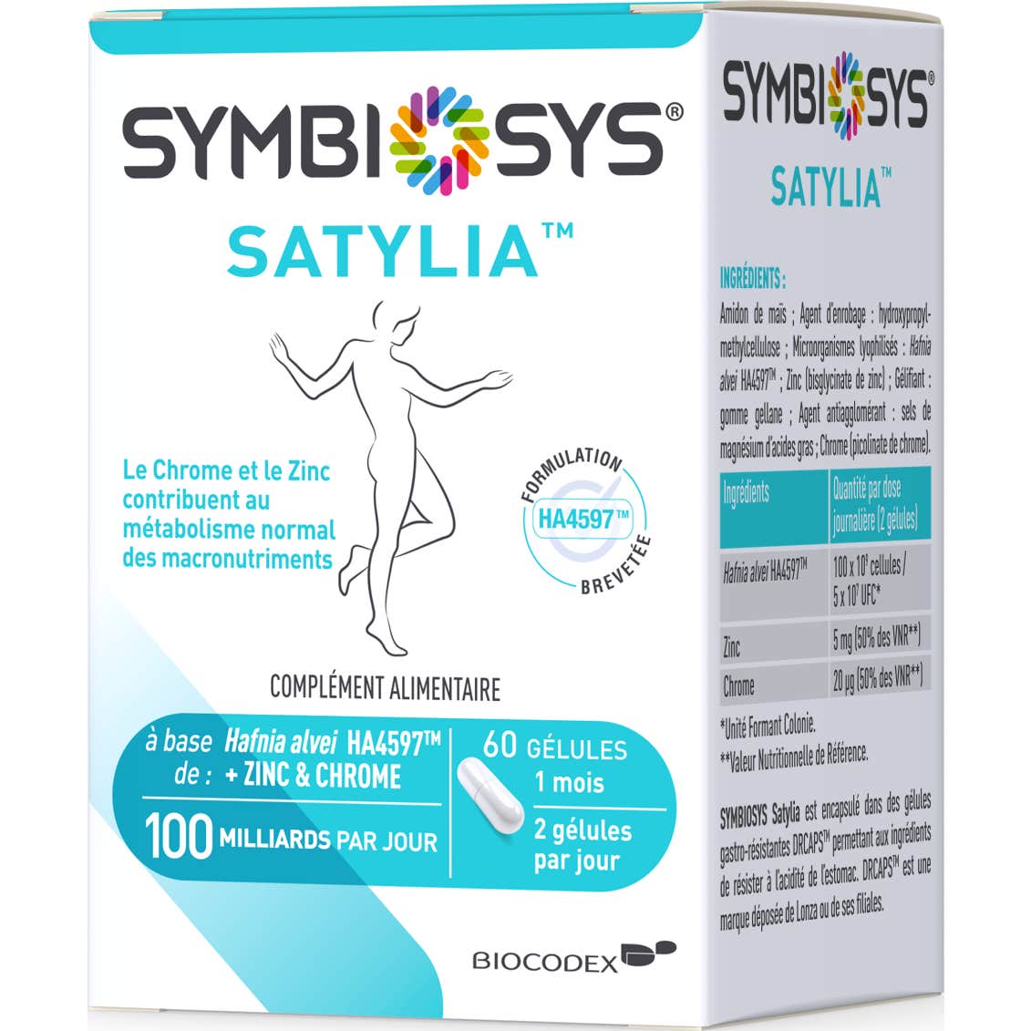 Symbiosys Satylia 60 Gélules