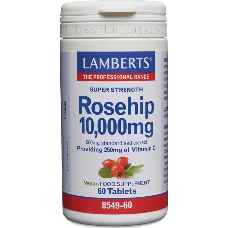 Lamberts Cynorrhodon 60 Comprimés 10.000Mg