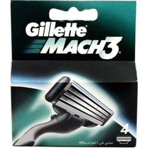 Gillette Mach3 Recambio 4ud.