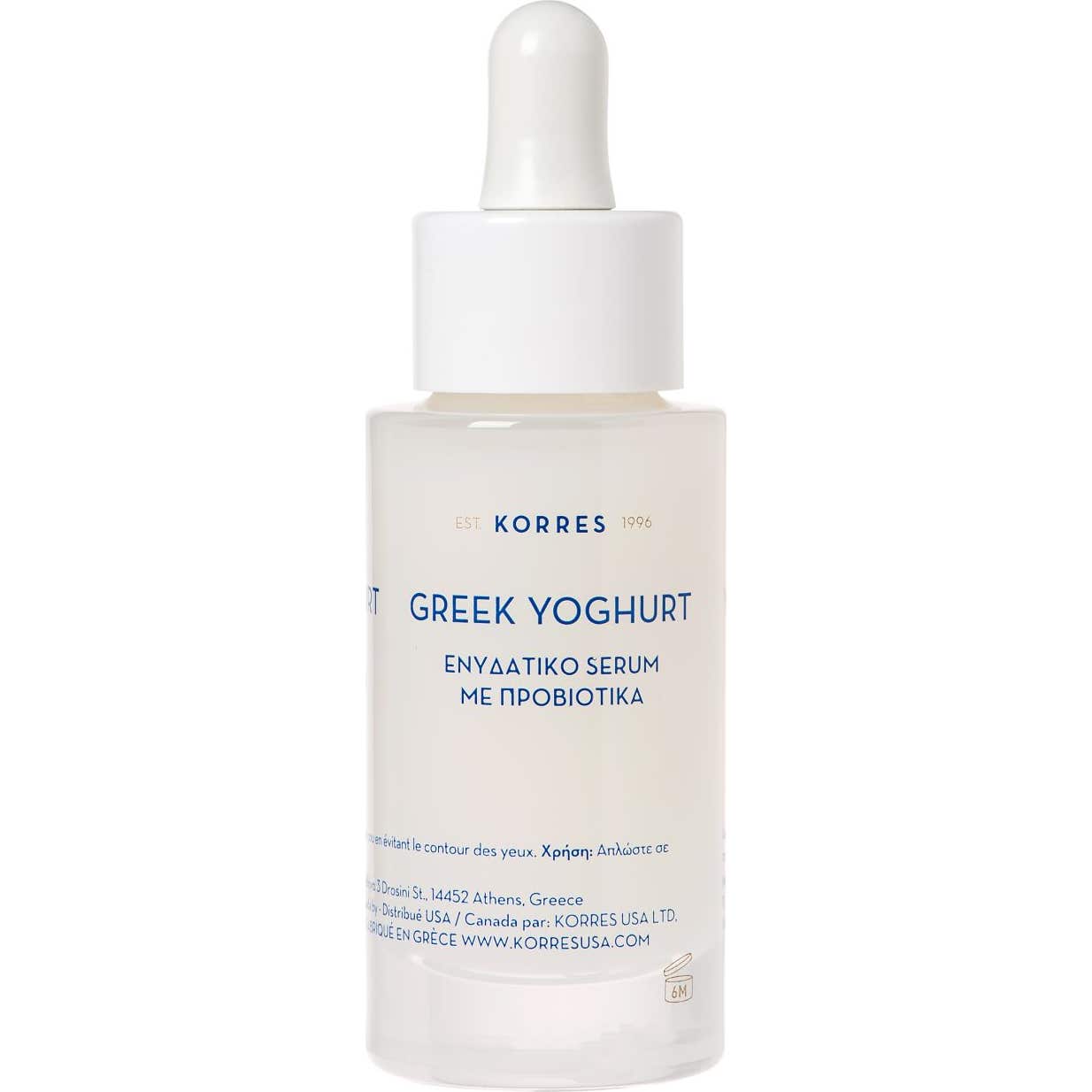 Korres Sérum Confort Aux Probiotiques Yaourt Grec 30ml