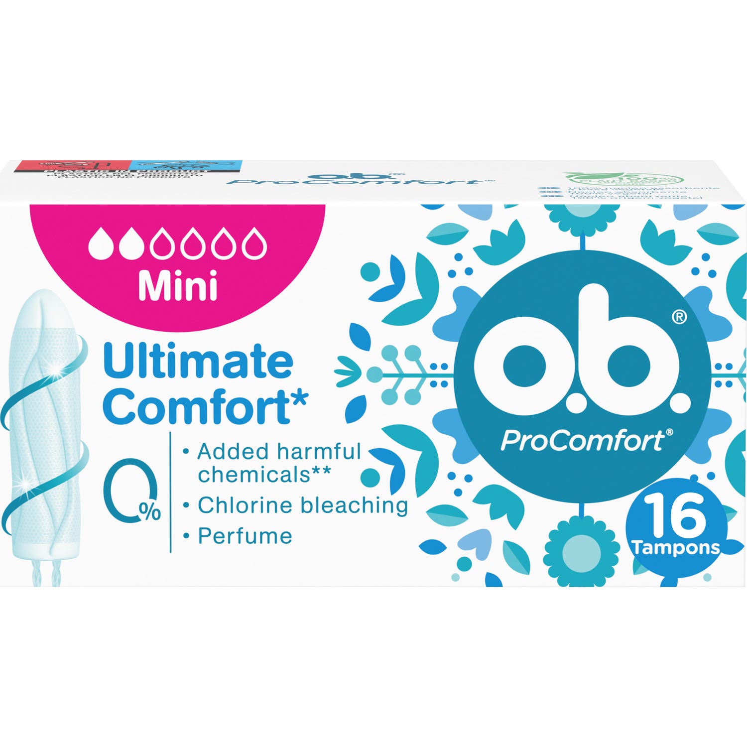 OB MINI PRO CONFORT 16PCS