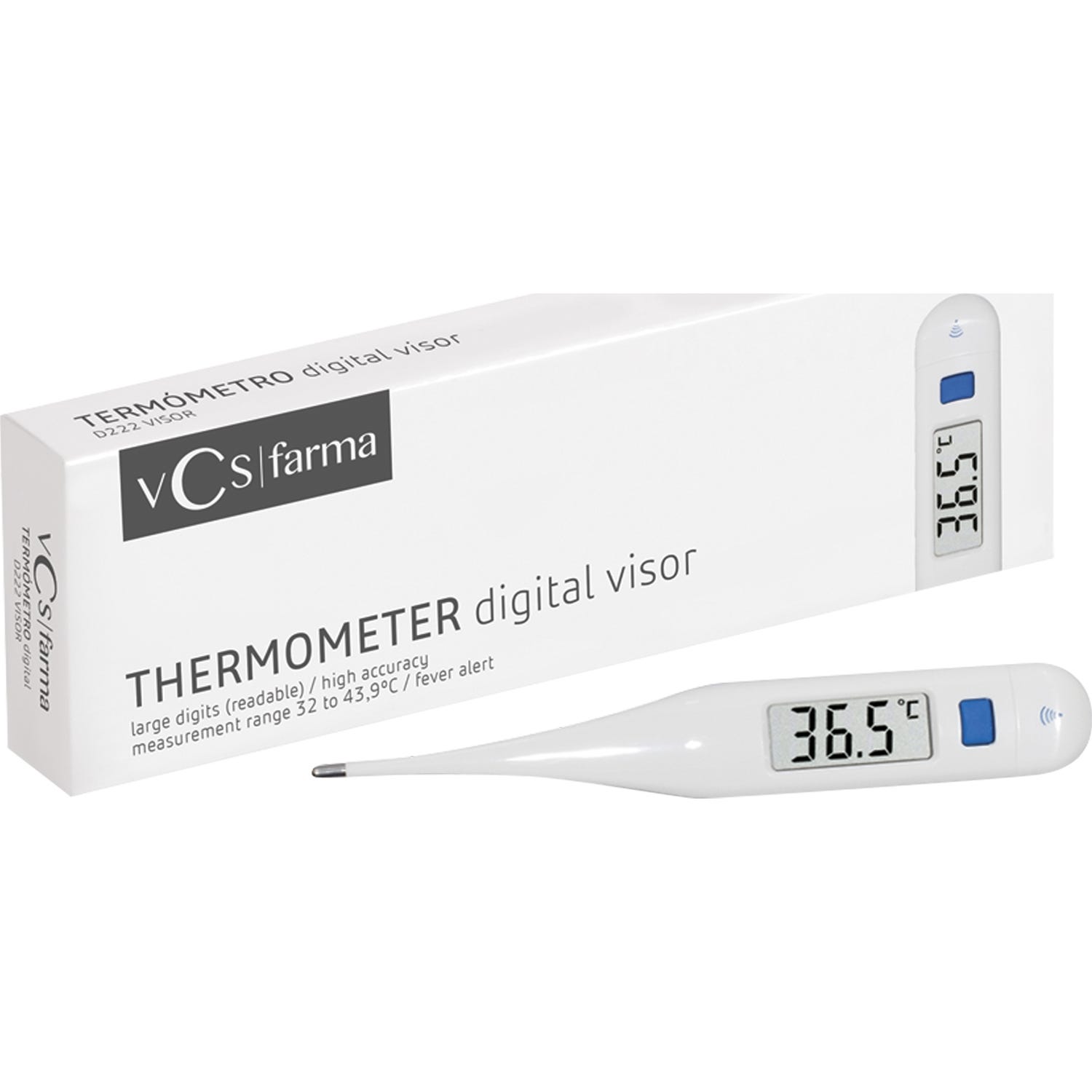 Visionneuse de thermomètre numérique VCS