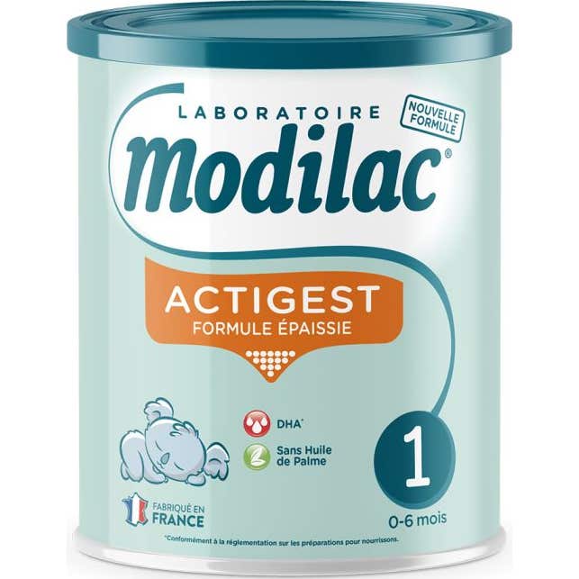 Modilac Expert Actigest Lait 1er Age 800g