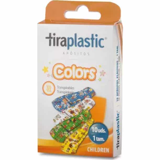 Tiraplastic Tiraplastic Band-Aids Colors 10 Unités