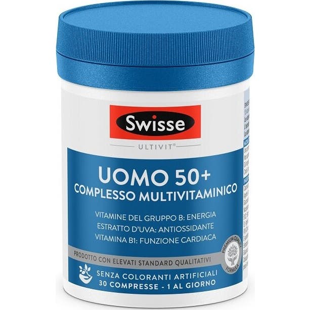 Swisse Multivitamines Homme 50+ 30comp