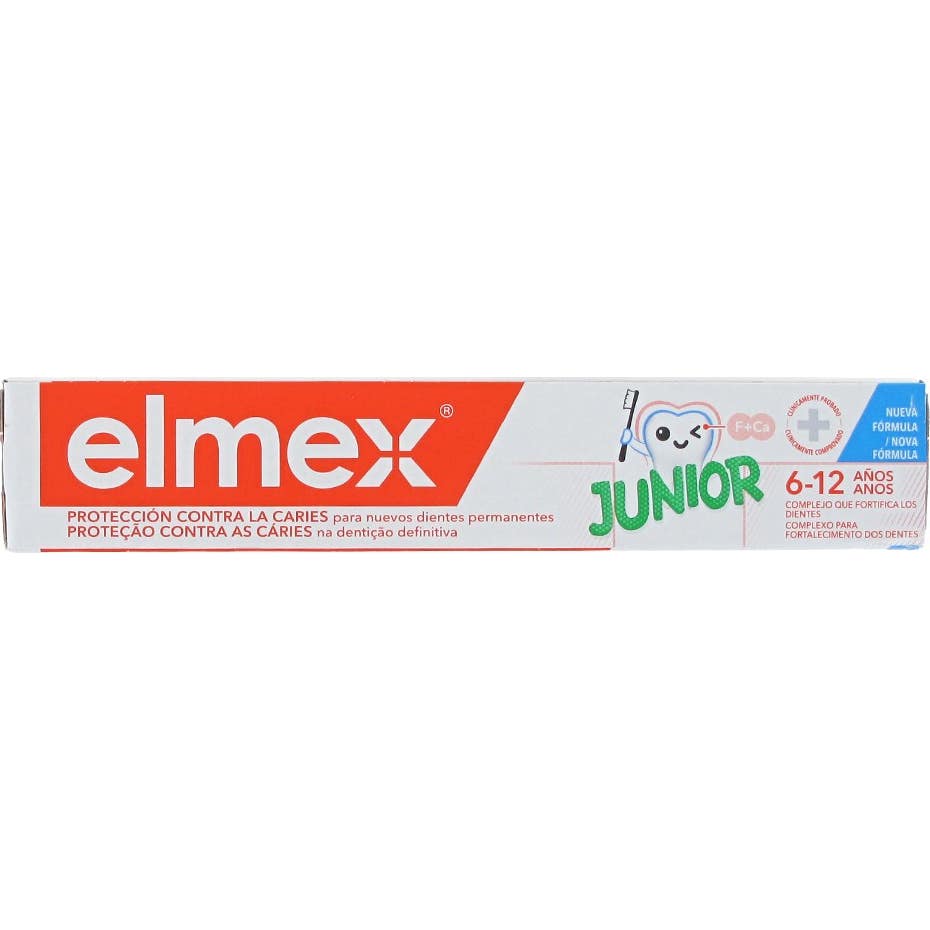 Elmex Dentifrice Junior 6-12 Ans 75ml