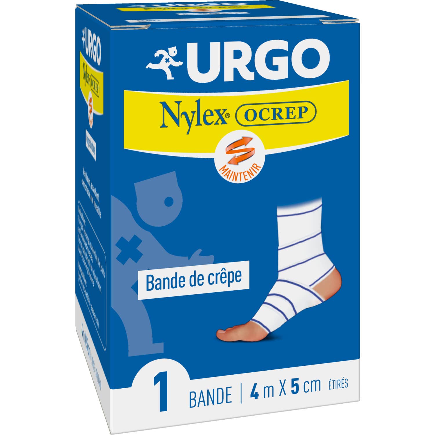 Urgo Nylex Ocrep Bande Extensible 4mx5cm