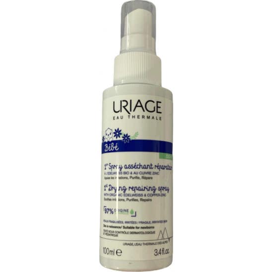 Uriage Baby 1st Cu Zn+ Spray Secante Reparador 100ml