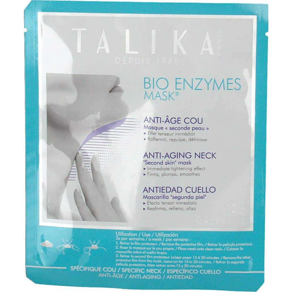 Talika Bioenzymes Mascara Antiedad Cuello Seguda Piel