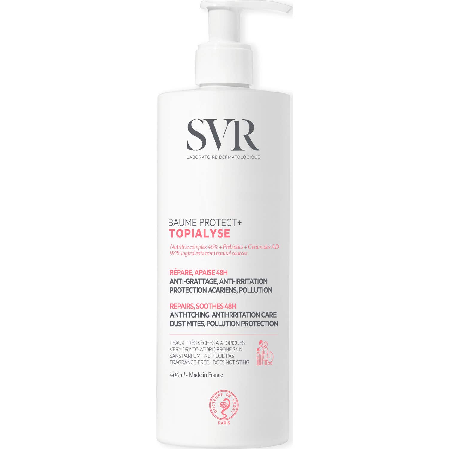 SVR Topialyse Baume Protect+ 400ml