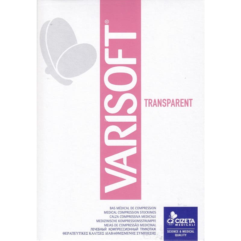 Varisan Varisoft 2 Bas Transparent Noir Taille 5 1 Paire