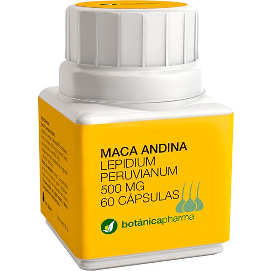 Botanicapharma Andean Maca 500 Mg 60 Caps