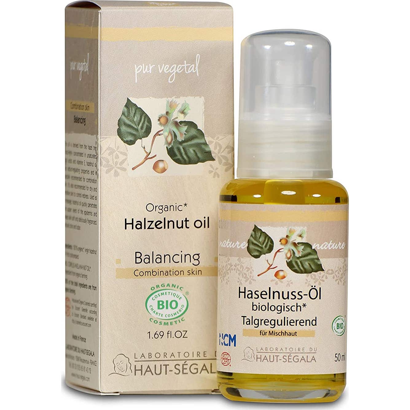 Laboratoire du Haut-Ségala Huile Noisette 50ml