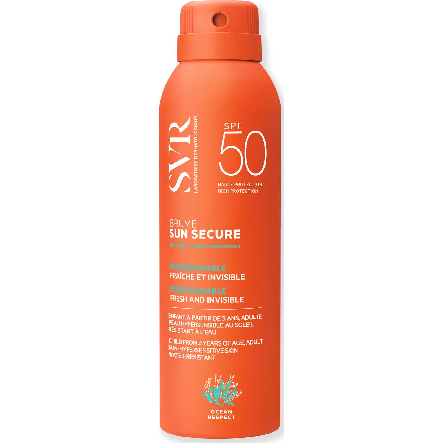 SVR Sun Secure Brume SPF50 200ml
