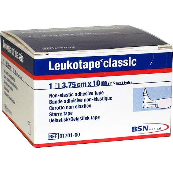 Leukotape™ Leukotape™ Leukotape™ Bandage d'immobilisation inélastique Cassic inélastique 10mx3,75cm