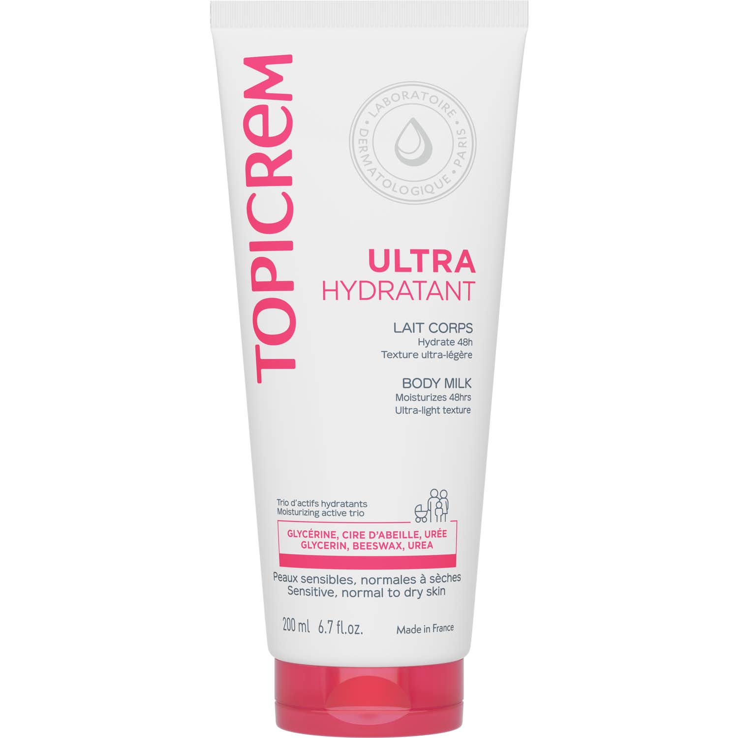 Topicrem Ultra Hydratant Lait Corps 200ml