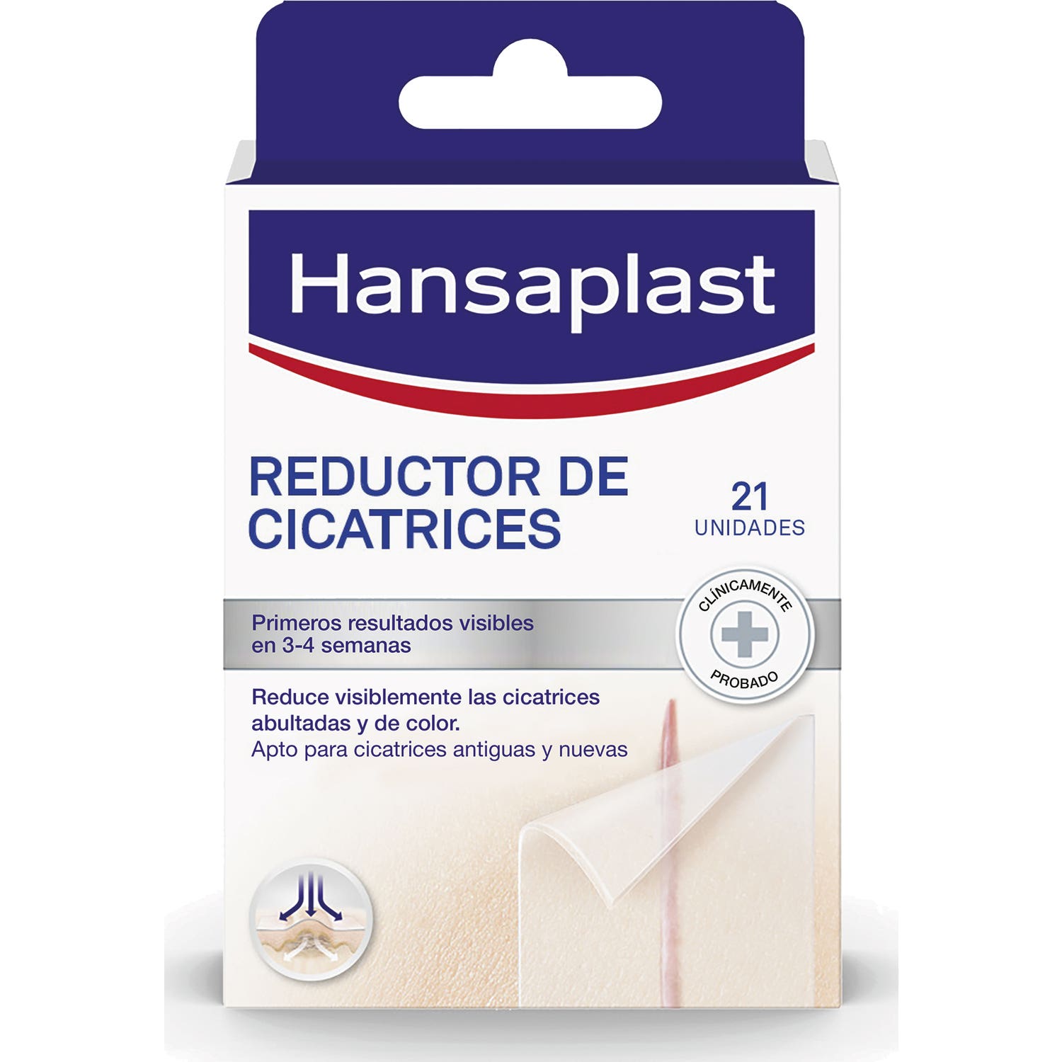 Hansaplast Réducteur de Cicatrices 21 patchs
