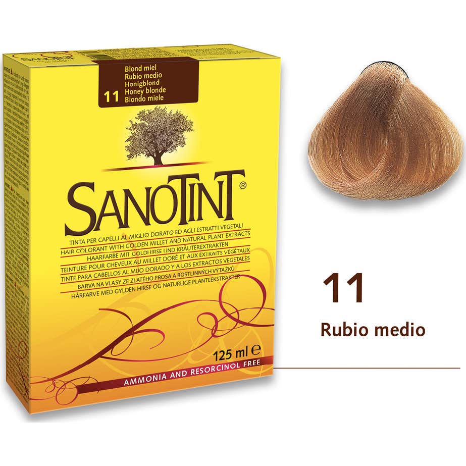 Santiveri Sanotint Nº11 Blonde Moyenne Couleur 125Ml